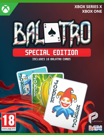 Pochette Balatro version Xbox Series X/S