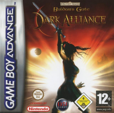 Pochette Baldur's Gate : Dark Alliance version GameBoy Advance