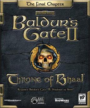 Pochette Baldur's Gate II : Throne of Bhaal version PC Windows