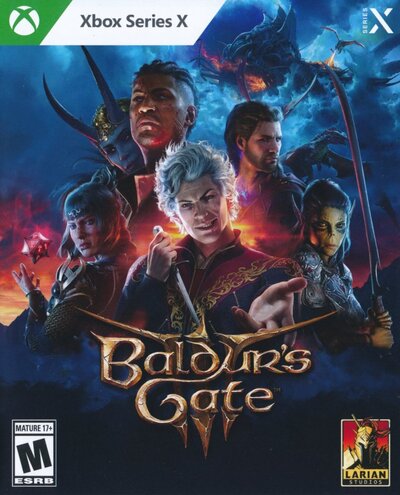 Pochette Baldur's Gate III version Xbox Series X/S