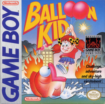 Pochette Balloon Kid version GameBoy/Color