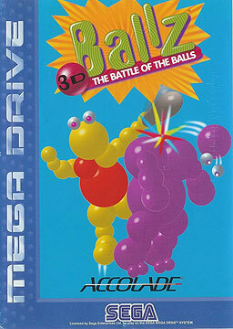 Pochette Ballz version Megadrive