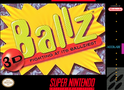 Pochette Ballz version Super Nintendo