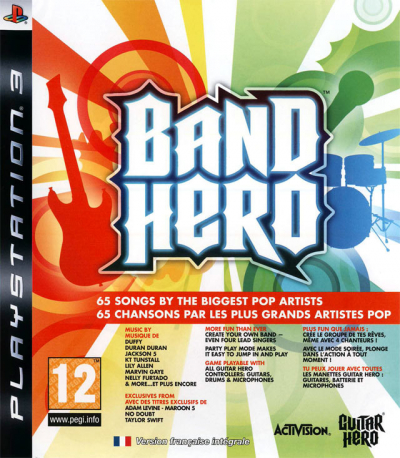 Pochette Band Hero version PlayStation 3