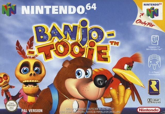 Pochette Banjo-Tooie version Nintendo 64