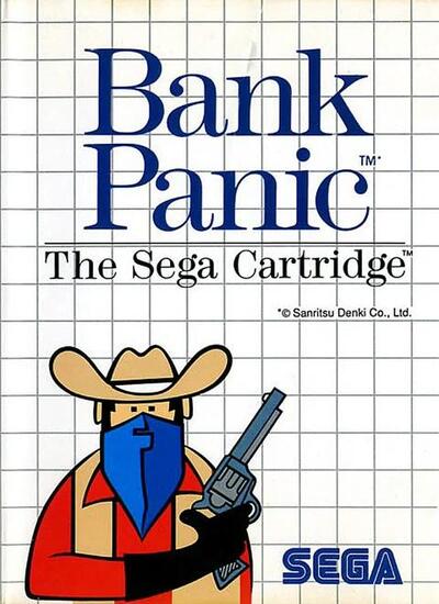 Pochette Bank Panic version Master System