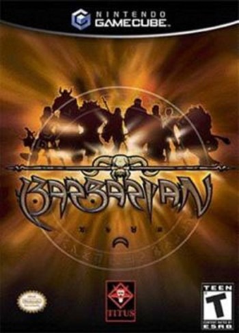 Pochette Barbarian version GameCube