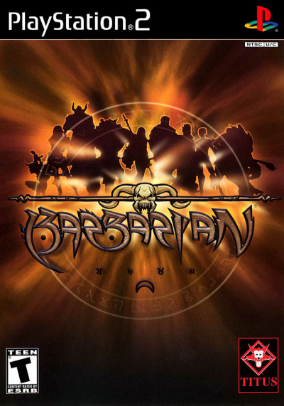 Pochette Barbarian version PlayStation 2