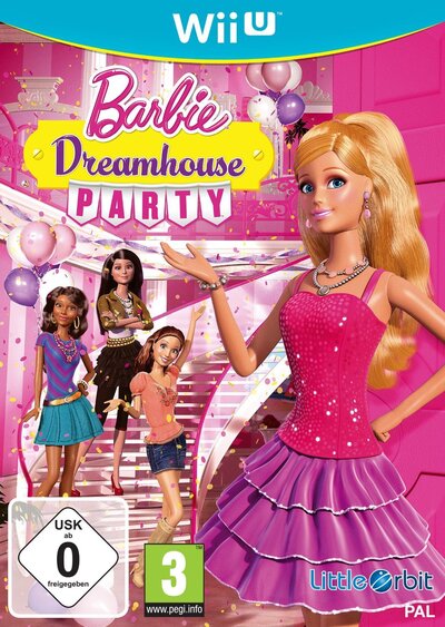 Pochette Barbie Dreamhouse Party version Wii U
