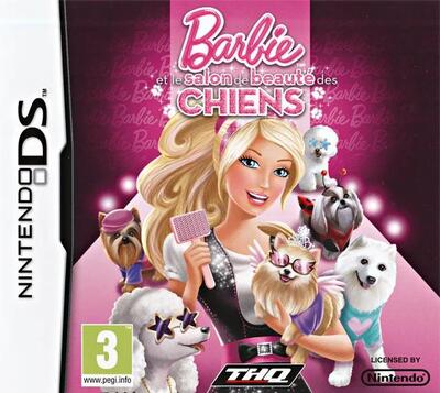 Pochette Barbie et le Salon de Beauté des Chiens version DS