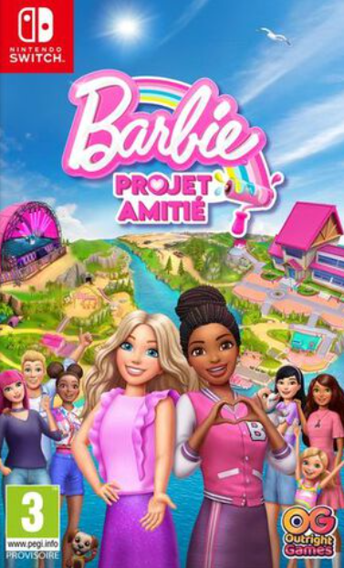 Pochette Barbie : Projet Amitié version Switch