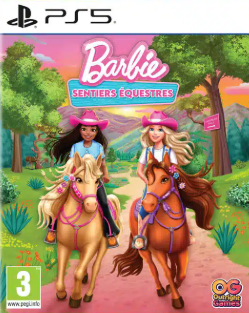 Pochette Barbie : Sentiers équestres version PlayStation 5
