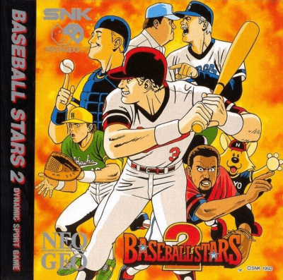 Pochette Baseball Stars II version Neo-Geo CD