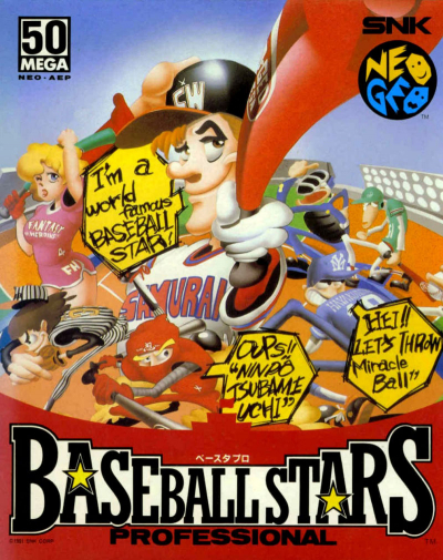 Pochette Baseball Stars Professional version Neo Geo