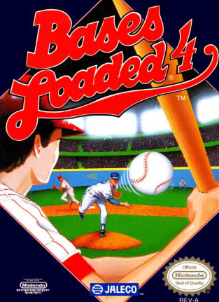 Pochette Bases Loaded 4 version NES