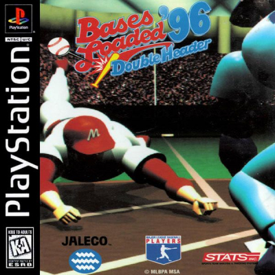 Pochette Bases Loaded 96 : Double Header version PlayStation