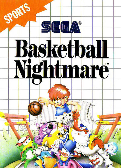Pochette Basketball Nightmare version Master System