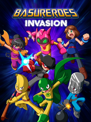 Pochette Basureroes : Invasion version PlayStation 4