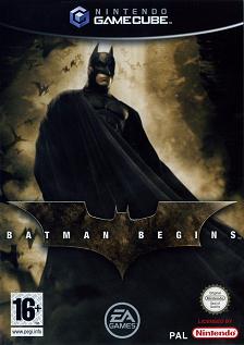 Pochette Batman Begins version GameCube