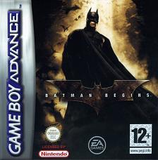 Pochette Batman Begins version GameBoy Advance