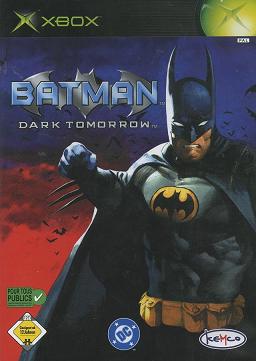Pochette Batman Dark Tomorrow version Xbox