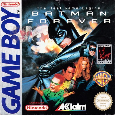 Pochette Batman Forever version GameBoy/Color