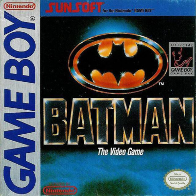 Pochette Batman version GameBoy/Color