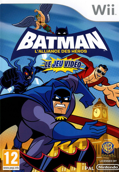 Pochette Batman : L'Alliance des Héros - le Jeu Vidéo version Wii