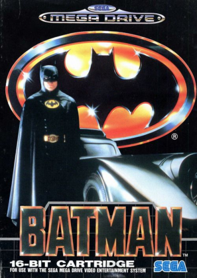 Pochette Batman version Megadrive