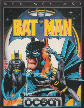 Pochette Batman version MSX