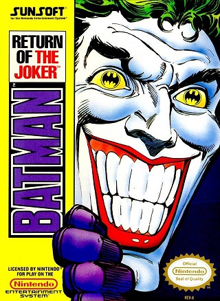 Pochette Batman : Return of the Joker version NES