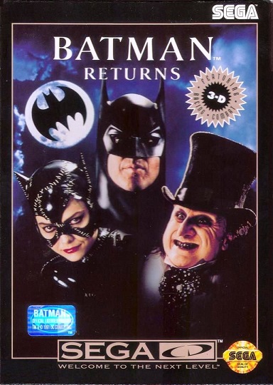 Pochette Batman Returns version Mega-CD