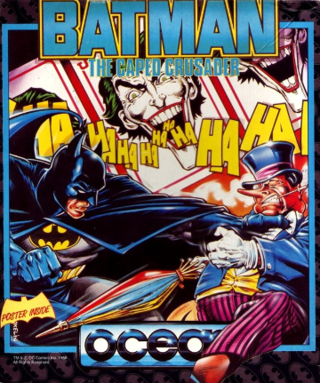 Pochette Batman : The Caped Crusader version Amstrad CPC