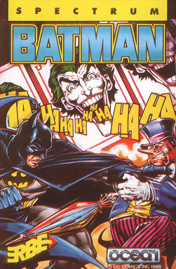Pochette Batman : The Caped Crusader version ZX Spectrum