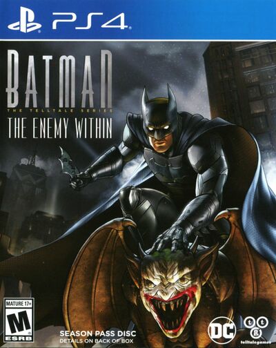 Pochette Batman : The Enemy Within version PlayStation 4