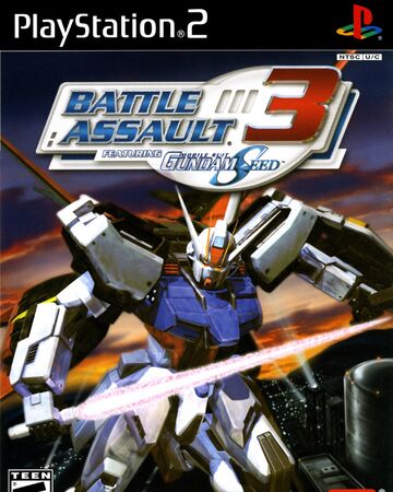 Pochette Battle Assault 3 featuring Gundam Seed version PlayStation 2