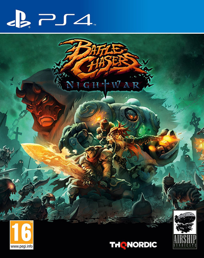 Pochette Battle Chasers : Nightwar version PlayStation 4