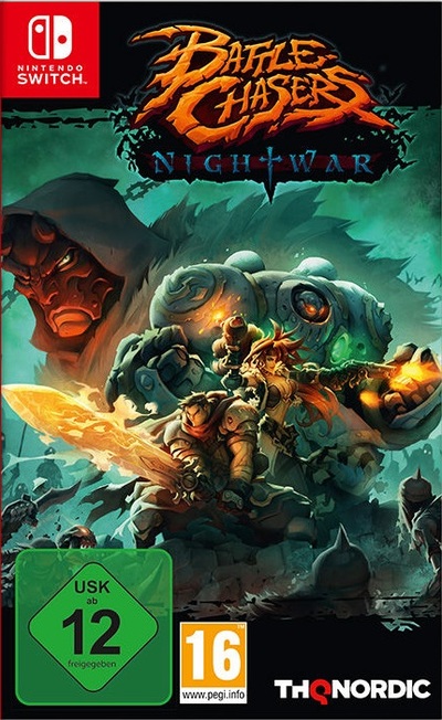 Pochette Battle Chasers : Nightwar version Switch