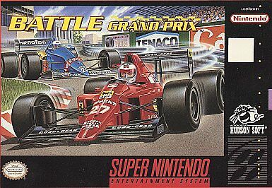 Pochette Battle Grand Prix version Super Nintendo
