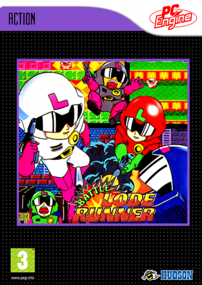 Pochette Battle Lode Runner version Wii