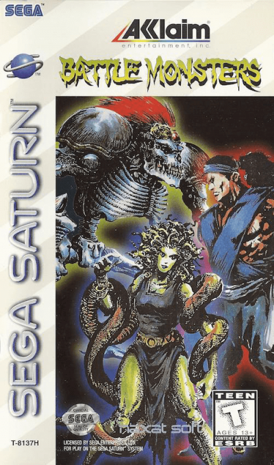 Pochette Battle Monsters version Saturn
