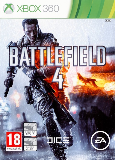 Pochette Battlefield 4 version Xbox 360