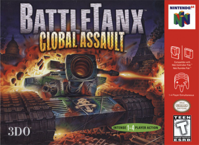 Pochette BattleTanx : Global Assault version Nintendo 64