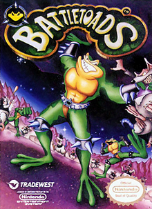 Pochette Battletoads version NES