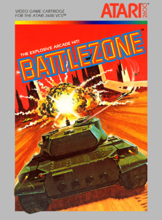 Pochette Battlezone version Atari 2600