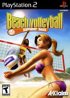 Pochette Beach Volleyball Summer Heat version PlayStation 2