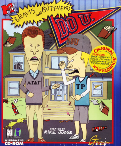 Pochette Beavis and Butt-head Do U. version PC Windows