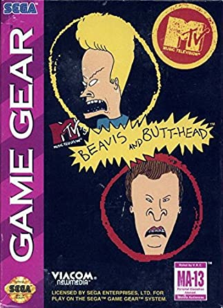 Pochette Beavis and Butt-head version GameGear
