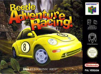 Pochette Beetle Adventure Racing! version Nintendo 64