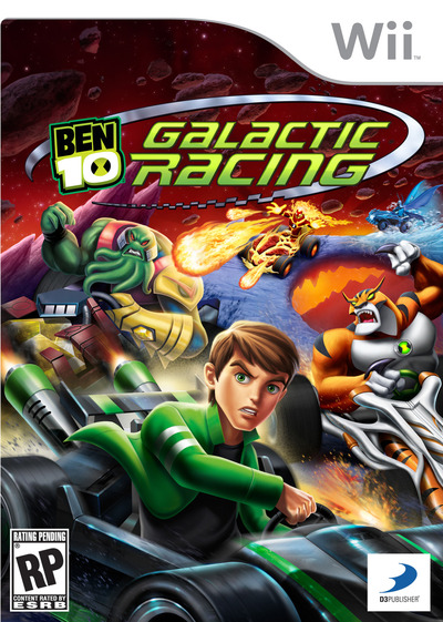 Pochette Ben 10 : Galactic Racing version Wii